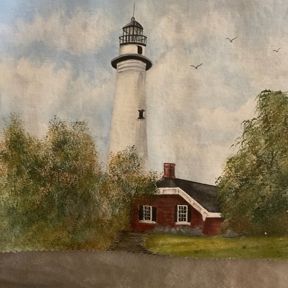 LYNN SHARKEY Oil Paintings On Canvas (2), Autograph on back of one. NWOT - Picture 2 of 3